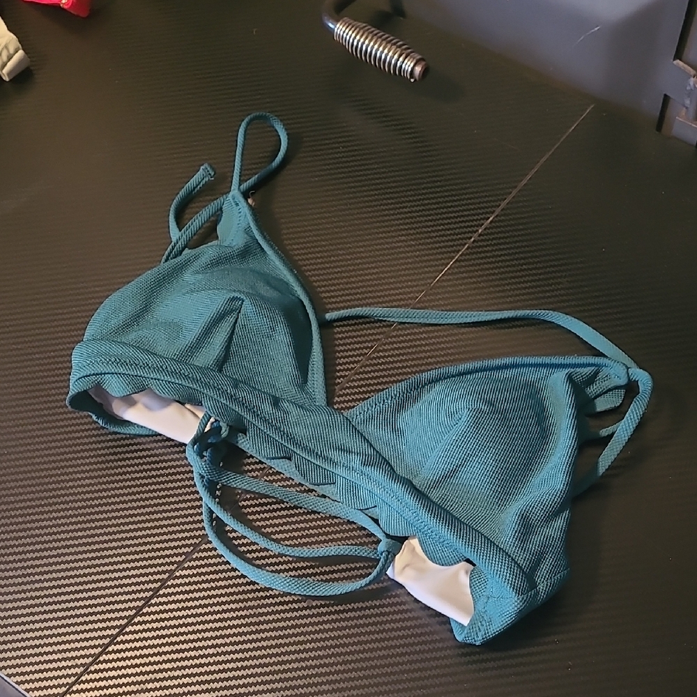 Teal Bikini Top